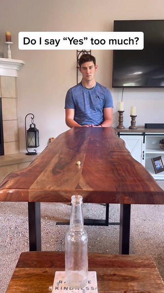 How many ping pong trick shots can one Yes Guy handle?