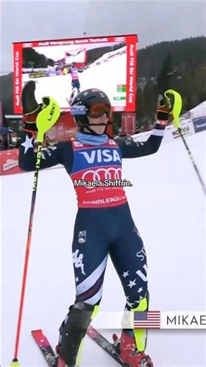 Describe Mikaela Shiffrin in one word. ⬇️ #shorts #fisalpine