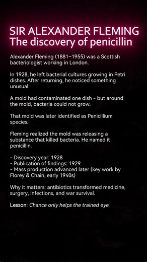 The Discovery That Saved Millions (Penicillin Story)
