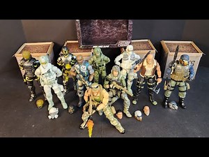 Valaverse Action Force Head Pack Alpha