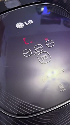 LG Hom-bot low battery sound