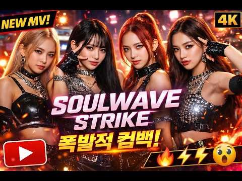 SOULWAVE STRIKE ⚡ (Boom-Ba Boom) | SoulWave Music Official MV | Viral K-Pop Girl Crush Song 4K