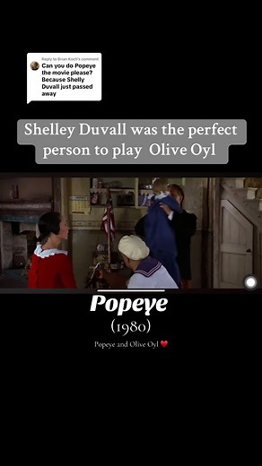 Shelley Duvall as Olive Oyl in Popeye (1980) - A Perfect Match
