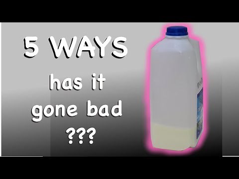 5 Ways to know if milk has gone bad / is spoiled