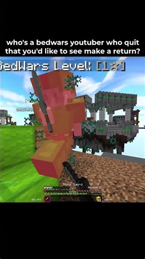 Bedwars YouTuber Moment