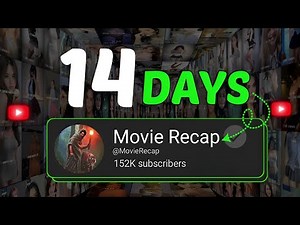 I Run A MOVIE RECAP Channel For 14 DAYS (Monetization Challenge)