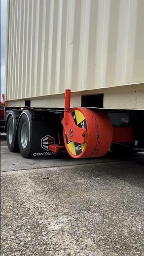 Watch our Mobilizer Container Trailer in action! #movingcontainers #construction #container