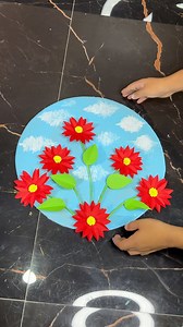 116K views · 380 reactions | Red paper craft idea #reels #crafts #diy #homedecor | Deep's CRAFT | Facebook