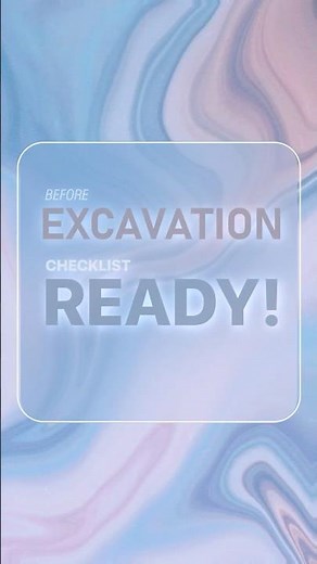 Before Excavation Checklist: Must-Know Steps for Safe Construction | CivilTechAI