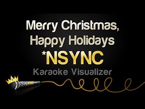 *NSYNC - Merry Christmas, Happy Holidays (Instrumental Visualizer)