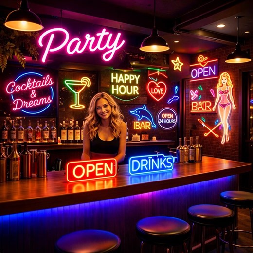 Custom Home Bar Neon Sign, Personalized LED Bar Light, Man Cave Wall Decor, Bourbon Tequila Neon Sign, Tiki Bar Light, Custom Bar Decoration - Etsy