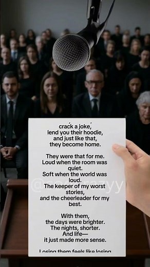 Practice giving speech for best friend funeral #speech #funeral #speech #speakingpractice