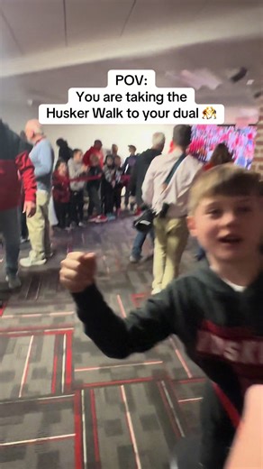 Over 7,200 fans are expected inside Devaney, breaking a record set earlier in the year! #NCAAWrestling #nebraska #nebraskawrestling #huskers #bigtenwrestling
