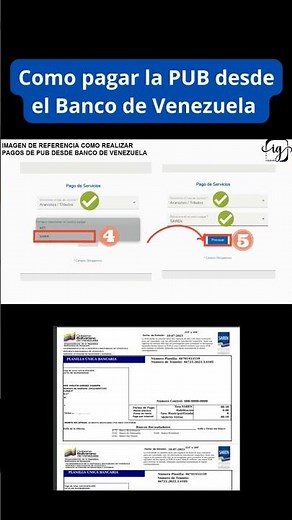 Cómo pagar la PUB por el Banco de Venezuela #saren #legalizacion #shorts