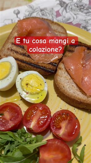 Today's savory breakfast #foryou #salmon