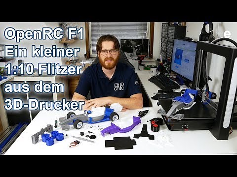 OpenRC F1 - The remote-controlled racer from the printer