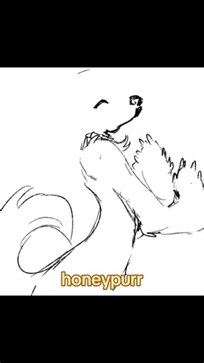 HONEYPURR || my queen, comms are open ! #furry#art#fyp#cats#dogs