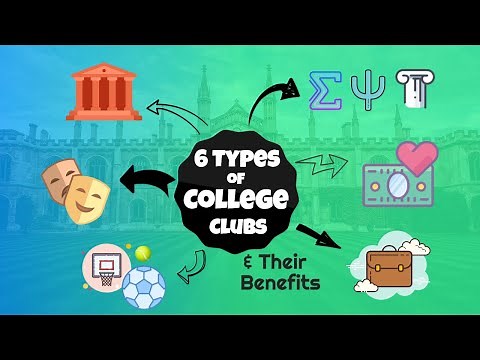 The 6 main types of college clubs and the skills you will develop from each
