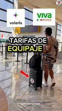 Baggage fees 🇲🇽 VOLARIS and Viva Aerobus ✈️ #travelers #vacation #baggage #Mexicans
