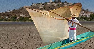 ¿Qué le pasó al Lago de Pátzcuaro? A la isla de Janitzio casi se llega caminando por la sequía
