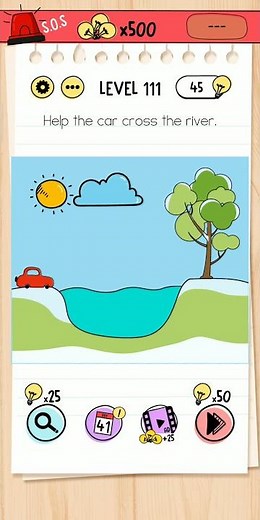 BRAIN TEST LEVEL 111 WALKTHROUGH SOLUTION