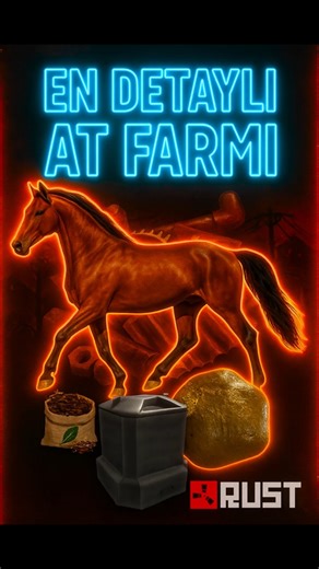 Rust’ta At Farmı Nasıl Yapılır? En Detaylı Rehber – Sıfırdan Kurulum, Verim, Gübre Sistemi ve Kazanç