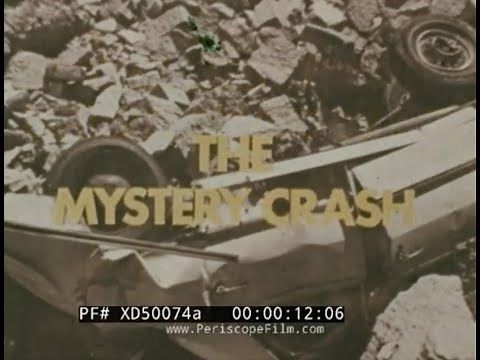 “THE MYSTERY CRASH” 1970S DRIVER'S EDUCATION FILM DANGERS OF DRINKING AND DRIVING DUI 57004a
