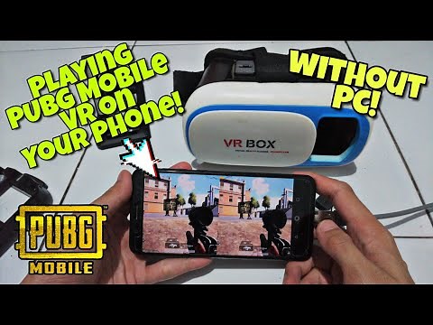 How to Play PUBG Mobile in VR - Virtual Reality on Your Phone!