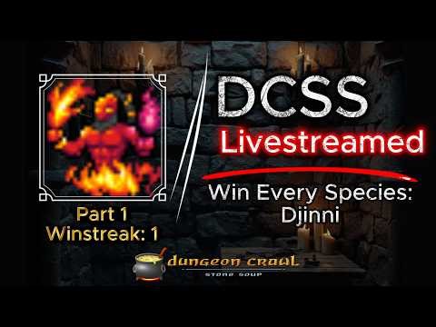 Djinni Forgewright Of Makhleb Part 1/4 | DCSS Win Every Species Challenge