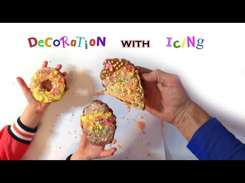 Relaxing Cookie Decorating ASMR | Father & Daughter Bonding | Icing Sugar Cookies with Music