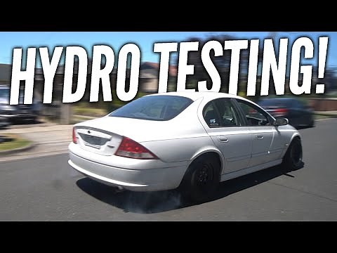 HYDRO E-BRAKE INSTALL AND TEST! *AU FALCON*