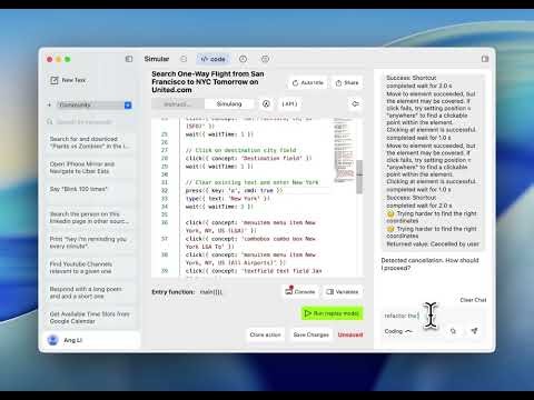Simular tutorial: vibe code Simulang for desktop automation