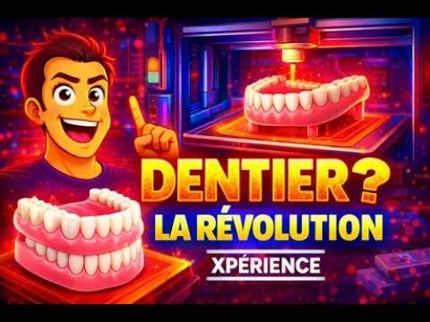 Dentures of the future: the incredible revolution of 3D printing