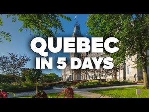 QUEBEC IN 5 DAYS! Perfect Itinerary with Must-See Attractions!