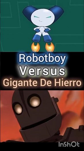Robotboy Vs The Iron Giant - Battle Of Strength And Skills