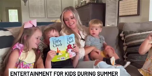 Summertime Entertainment for Stay-at-home moms