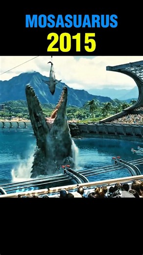Evolution of Mosasaurus: The Ocean’s Ultimate Monster in Movies (2015 - 2022) 🌊🦖 #mosasaurus