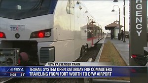 New TEXRail system connects Fort Worth to DFW Airport