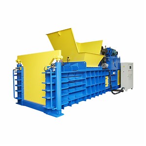 [Hot Item] Horizontal Powerful Plastic Pet Bottle Baler Baling Machine Compressing Machine