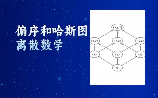【偏序和哈斯图—离散数学 Partial Orders and Hasse Diagrams】