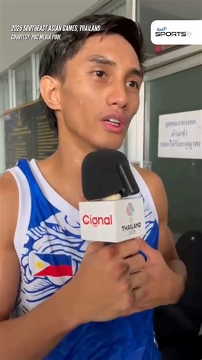 FAITH OVER FEAR 🇵🇭🙏 Filipino muay fighter LJ Rafael Yasay on his second round knockout to clinch gold at the 2025 SEA Games: "Always believe in yourself and always believe in God. He will do the rest. He will give you supernatural powers. Just believe in Him. His name is Jesus Christ." READ: https://www.gmanetwork.com/news/sports/othersports/969933/sea-games-lj-yasay-knocks-out-malaysian-foe-to-take-muay-gold/story/ 🎥: POC Media Pool | GMA Sports PH