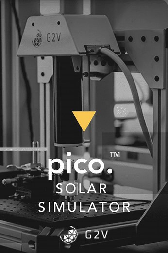 LED Solar Simulator (Small Area Class AAA light source) | pico