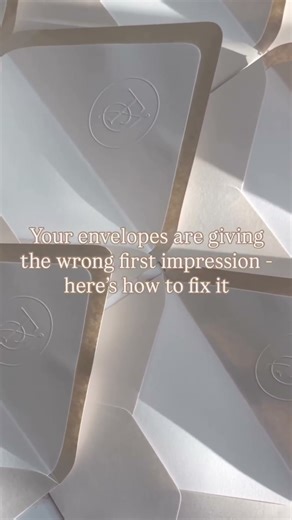 Your envelope is like the cover art for whatever’s inside. #hazelwoodpaperco #weddingstationery