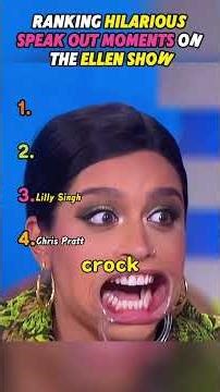 Ranking Unhinged “Speak Out”Bloopers on the Ellen Show-Even Ellen Couldn’t Keep a Straight Face.#usa