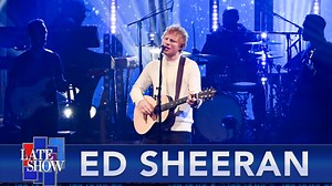 For the first time ever, Ed Sheeran performs his new song, “Celestial,” created in collaboration with Pokémon. Hear the song in the new Pokémon games, “Scarlet” and “Violet,” and find tickets to Ed’s upcoming tour on his website, https://www.edsheeran.com/tour. #Colbert #EdSheeran #Celestial #Pokémon | The Late Show with Stephen Colbert
