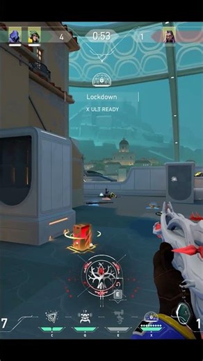 INSANE 4K with Killjoy 😱 | Valorant Shorts #valorant #valorantclips