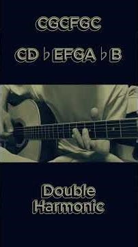 Double harmonic mode/CGCFGC tuning #acousticguitar #hybridpicking #acousticresonance #guitardaily
