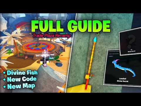 FULL GUIDE to New TRADE PLAZA and SECRET DIVINE in FISCH