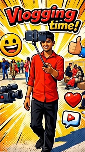 vlogging time #volgs #public #shortvideos