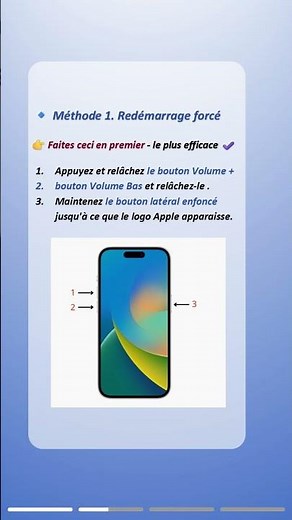 Mon iPhone est bloqué sur l'écran de verrouillage ?